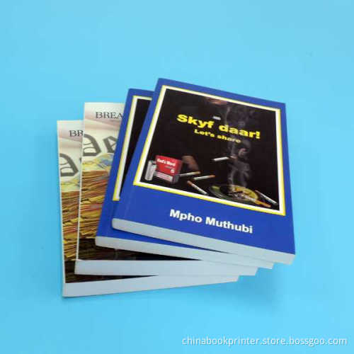 Novel Offset Paper Paperback Book Printing Services